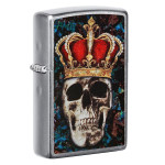 Зажигалка Zippo (Зиппо) Skull King Design 49666