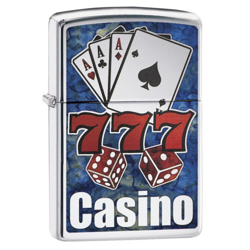 Зажигалка Zippo (Зиппо) Fusion Casino 29633