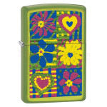 Зажигалка Zippo (Зиппо) FUNKY FLOWERS 28057