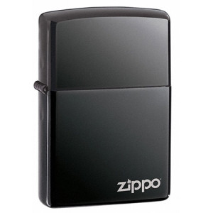 Зажигалка Zippo (Зиппо) BLACK ICE w/ZIPPO LOGO 150 ZL