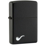 Запальничка Zippo (Зіппо) для трубки BLACK MATTE PIPE LIGHTER 218PL