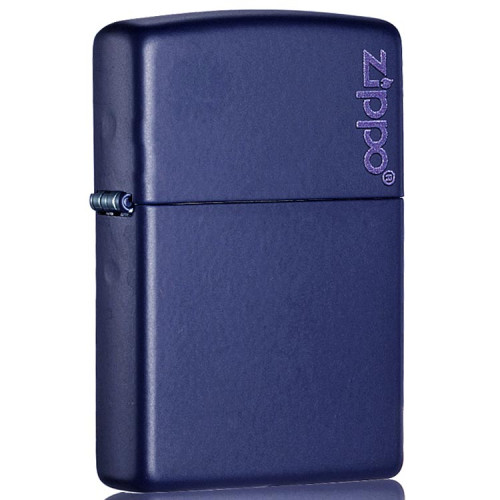 Запальничка Zippo (Зіппо) NAVY MATTE w/ZIPPO LOGO 239ZL
