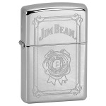 Зажигалка Zippo (Зиппо) + Фляга  JIM BEAM 28414