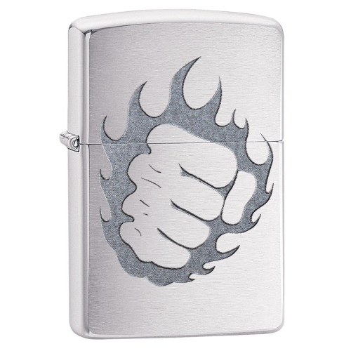 Зажигалка Zippo (Зиппо) Tattoo Fire and Fist 29428