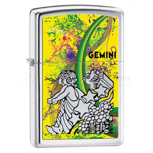 Зажигалка Zippo (Зиппо) ZODIAC GEMINI 24933