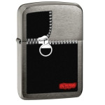 Зажигалка Zippo (Зиппо) ZIPPED BLACK ICE 28326