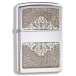 Зажигалка Zippo (Зиппо) FILIGREE INITIAL 28467