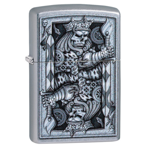 Зажигалка Zippo (Зиппо) Steampunk King Spade 29877