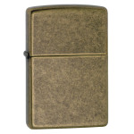 Запальничка Zippo (Зіппо) FLAT BTM ANTIQUE BRASS 201FB