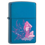Зажигалка Zippo (Зиппо) SAPPHIRE FLUTTERING FAIRY 24065