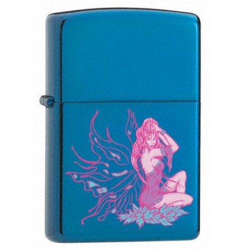 Зажигалка Zippo (Зиппо) SAPPHIRE FLUTTERING FAIRY 24065