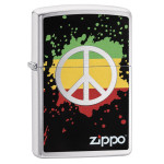 Зажигалка Zippo (Зиппо) Peace Splash 29606