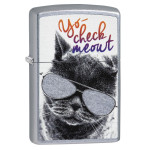 Зажигалка Zippo (Зиппо) Cat With Glasses 29619