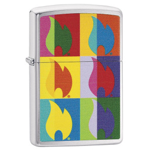 Зажигалка Zippo (Зиппо) Abstract Flame 29623