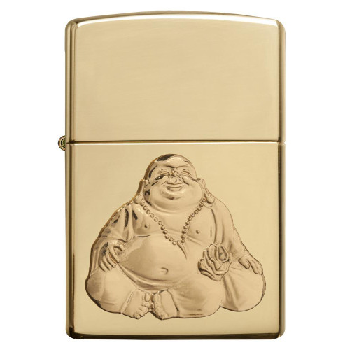Зажигалка Zippo (Зиппо) Laughing Buddah Emblem 29626