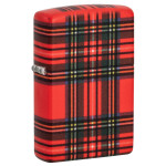 Зажигалка Zippo (Зиппо) Red Plaid Design 46352