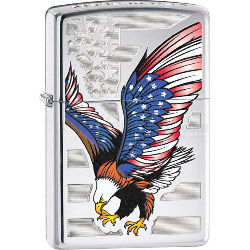 Запальничка Zippo (Зіппо) EAGLE FLAG 28449