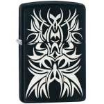 Зажигалка Zippo (Зиппо) Black and Chrome 28686