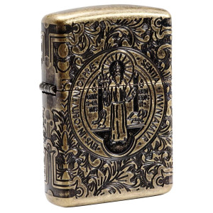 Запальничка Zippo (Зіппо) St Benedict Design Armor 29719